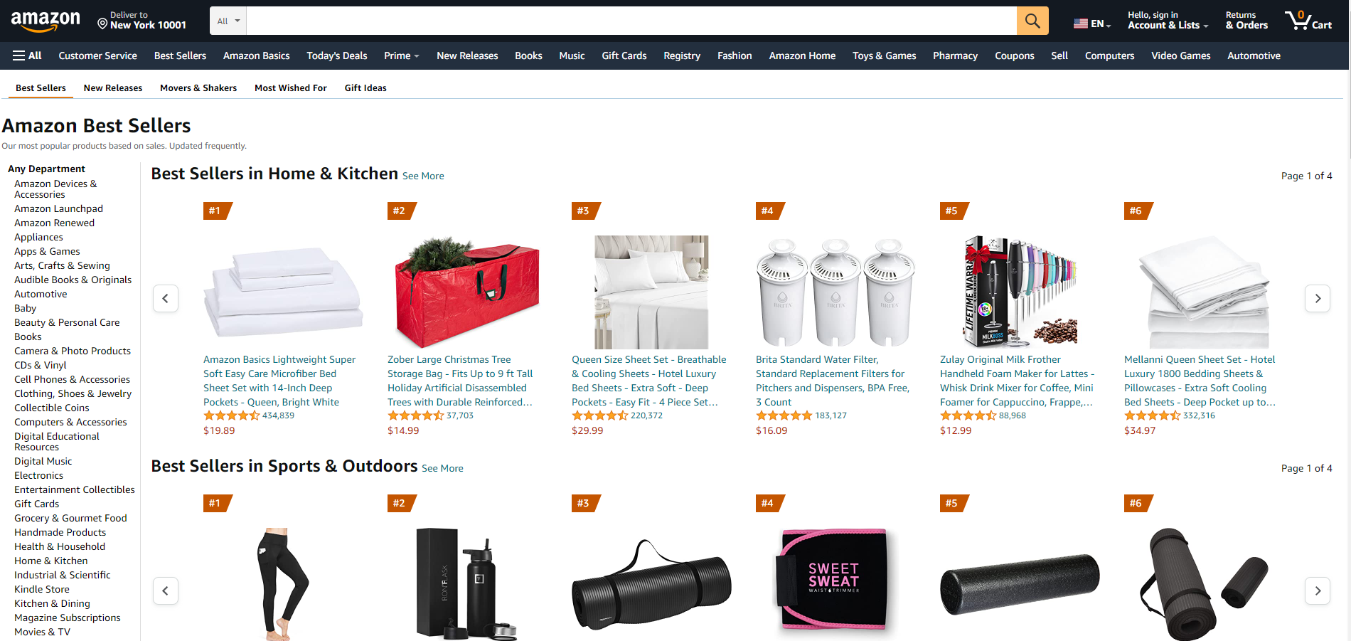 Best Selling Items On Amazon